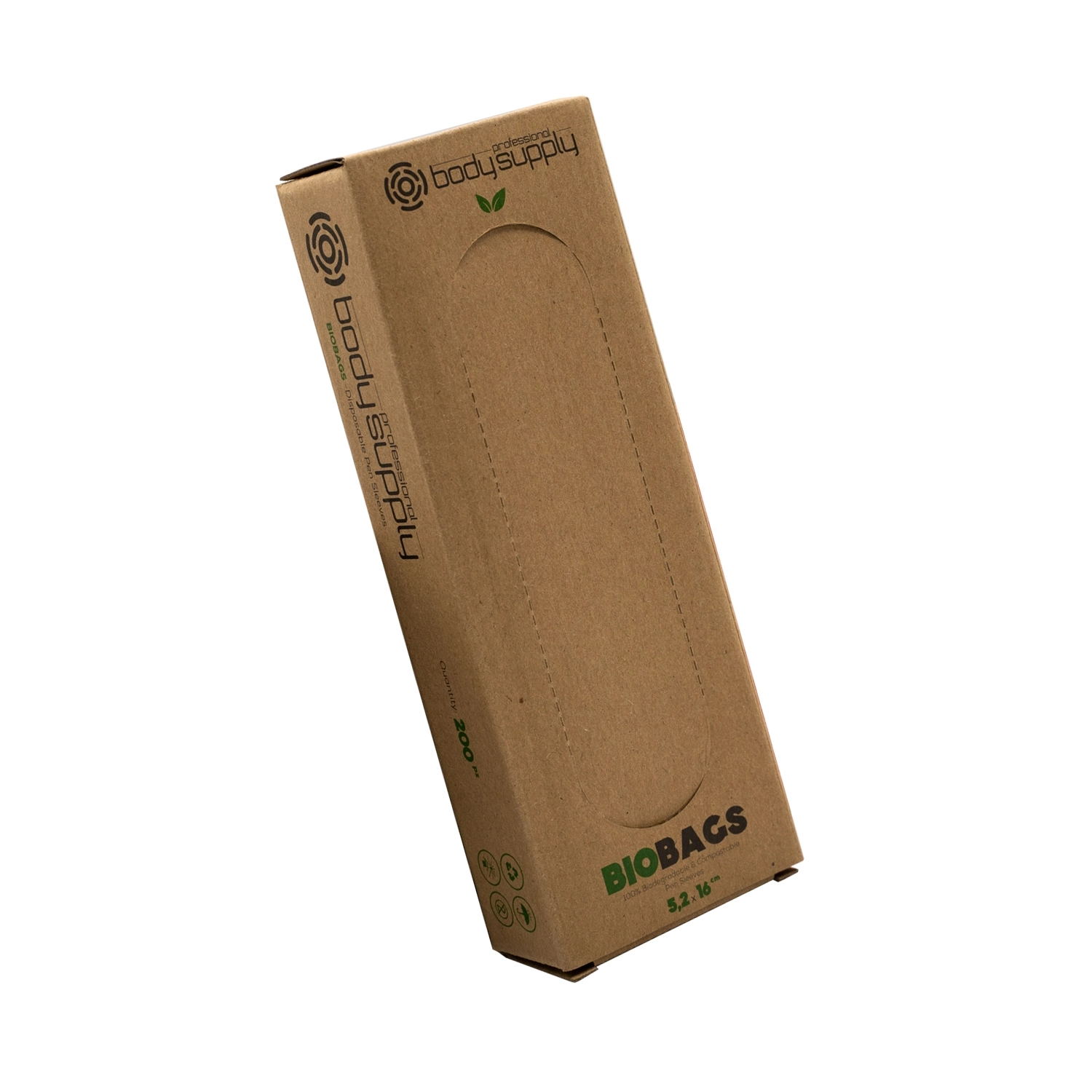 Bolsas cubre PEN Biodegradables BodySupply 200und - 5,2x16cm