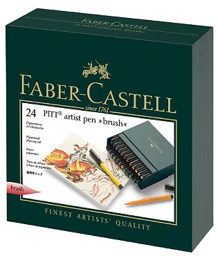 CAJA DE PITT ARTIST ROTULADORES 24pcs