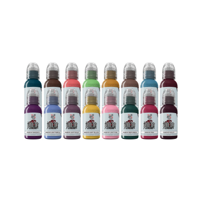 World Famous Limitless 16x30ml - A.D. Pancho Pro Color Set