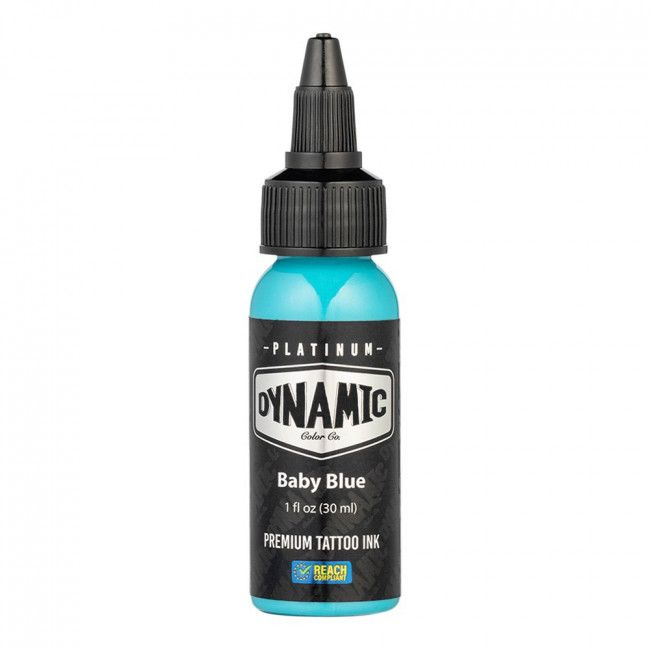 BABY BLUE 30ml - DYNAMIC PLATINUM TATTOO INK REACH