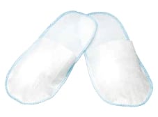 Pantufla cerrada Blanca en pares - Caja 50 pares